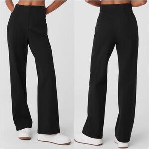 Women's Black Wide-Leg Pants
